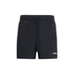 Black Fabric Shorts