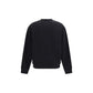 Black Cotton Sweatshirt