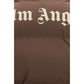 Brown Polyamide Full-Length Jacket