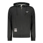 Black Cotton Men's Hoodie