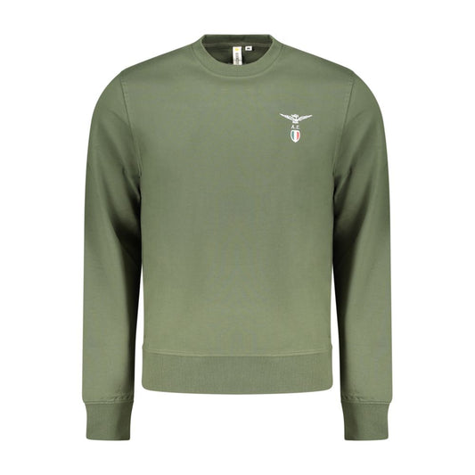 Black Cotton Men's Sweatshirt