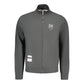 Black Cotton Men Sweatshirt