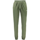 Green Cotton Men Trousers