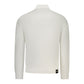 White Cotton Men Sweatshirt