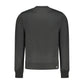 Black Cotton Men's Sweatshirt