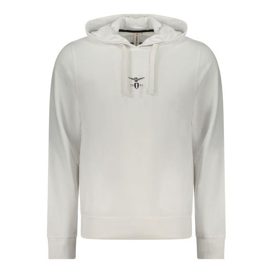 White Cotton Men's Sweatshirt