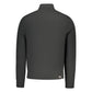 Black Cotton Men Sweatshirt