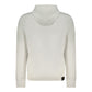 White Cotton Men's Hoodie