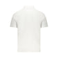 White Cotton Men Polo Shirt