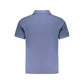 Blue Organic Cotton Men Polo