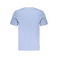 Blue Cotton Men's T-Shirt