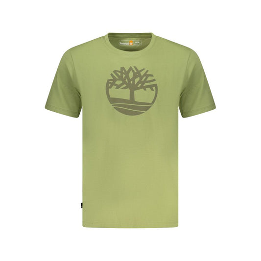 Green Cotton Men's Shirt