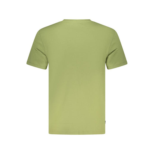 Green Cotton Men's Shirt