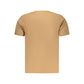 Marrone Cotton Men T-Shirt