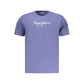 Blu Cotton Men T-Shirt