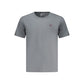 Gray Cotton Men's T-Shirt