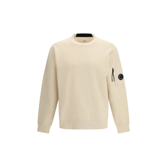 Beige Cotton Sweatshirt