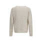 Beige Linen Sweatshirt
