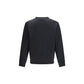 Black Cotton Sweatshirt