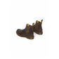 Brown Leather Ankle Boots