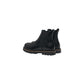 Black Leather Ankle Boots