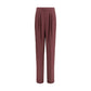 Purple Silk Dress Pants