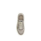 Gray Calf Leather Bos Taurus Low Top Sneakers