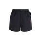 Black Nylon Bermuda Shorts