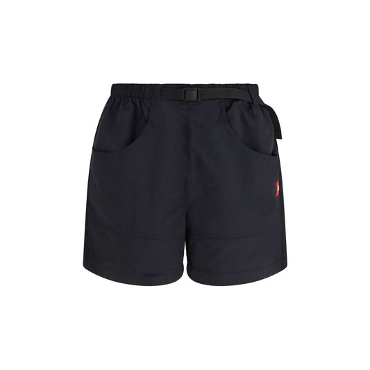 Black Nylon Bermuda Shorts