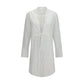 White Cotton Casual Dress