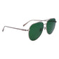 Gray Metal Sunglasses