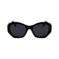 Black Injected Sunglasses
