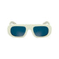 White Injected Sunglasses