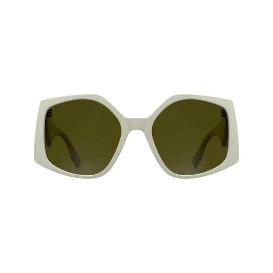 White Injected Sunglasses