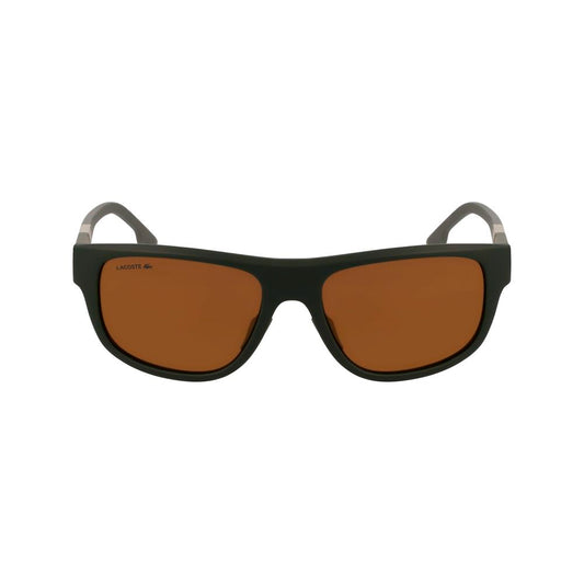 Brown Injected Sunglasses