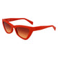 Brown Injected Sunglasses
