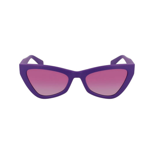 Purple Injected Sunglasses
