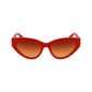 Brown Injected Sunglasses
