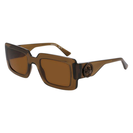 Brown Injected Sunglasses