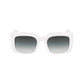 White Acetate Sunglasses