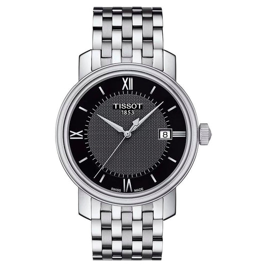 Gray Stainless Steel Dress Watch