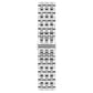 Gray Stainless Steel Dress Watch