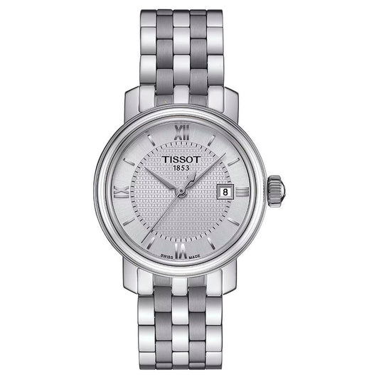 Gray Stainless Steel Dress Watch