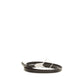 Brown Calf Leather Bos Taurus Thin Belt