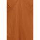Orange Silk Sleeveles T-Shirt