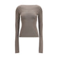 Gray Viscose Shirt