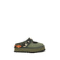 Bicolor Polyester Mules