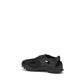 Black Calf Leather Bos Taurus Flat Sandals