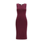 Purple Silk Long Dress