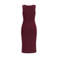 Purple Silk Long Dress